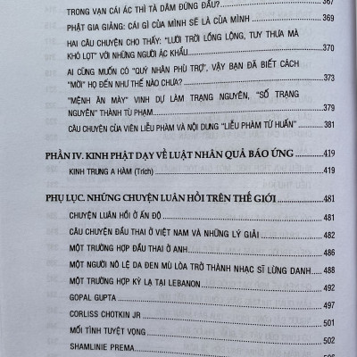 Luật Nhân Quả -Đừng để thấy mới tin