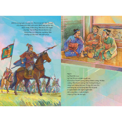 Lịch Sử Việt Nam Bằng Tranh - Lý Thái Tông Xây Đắp Nhà Lý (Bản Màu)