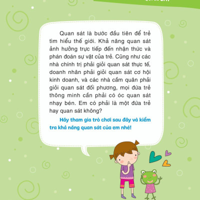 Con Học Và Chơi Để Có IQ Thiên Tài - Khai Thác Tiềm Năng