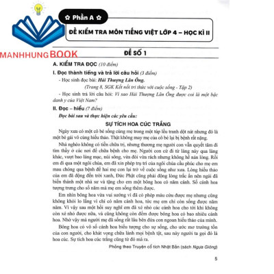 Sách-Bộ Đề Kiểm Tra Môn Tiếng Việt Lớp 4 - Tập 2 (Dùng Kèm SGK Kết Nối Tri Thức Với Cuộc Sống)