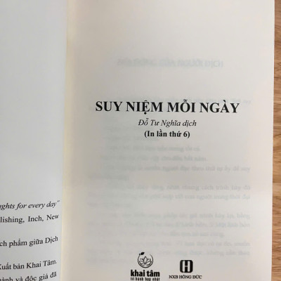 Suy niệm mỗi ngày - Lev Tolstoy - Đỗ Tư Nghĩa dịch