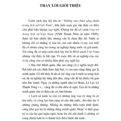 Những Vua Chúa Sáng Danh Trong Lịch Sử Việt Nam