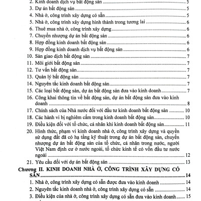 Pháp Luật Về Môi Giới, Đầu Tư Kinh Doanh Bất Động Sản, Đất Đai Và Nhà Ở