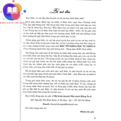 Sách - học tốt khtn 8 (dùng kèm SGK cánh diều)