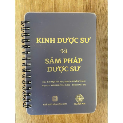 Sách - Combo Kinh Địa Tang, Kinh Vô Lượng Thọ, Kinh Dược Sư Và Dược Sư Sám ( gáy lò xo, khổ mini)