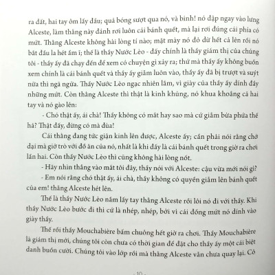 Giờ Ra Chơi Của Nhóc Nicolas (Tái Bản)
