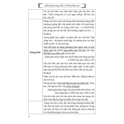 Sách - Bồi Dưỡng Năng Kĩ Năng Đọc Và Viết Ngữ Văn Lớp 8 - Dùng Chung Cho Ba Bộ Sách  - Khang Việt Book