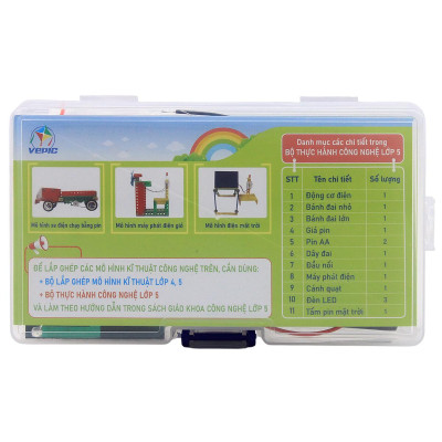 Bộ Thực Hành Công Nghệ Lớp 5 - Vepic