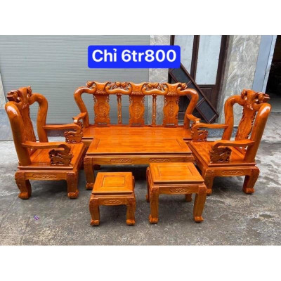️ Bộ ghế soan tay 10 giá còn 6tr800