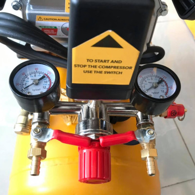 Máy nén khí có dầu ( siêu êm) 24L 1500W Tolsen 73114- Hàng chính hãng