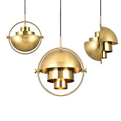 Đèn thả chao biến hình tô điểm bàn ăn,decor phòng khách,bàn đảo,phù hợp thiết kế bên trong tối tân sang trọng.