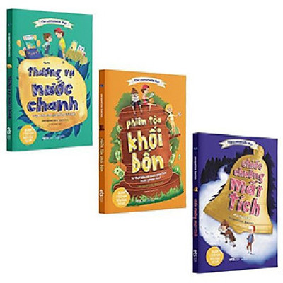 Sách - Thương Vụ Nước Chanh (Trọn bộ 3 tập) - Câu chuyện kinh điển về giáo dục tài chính của trẻ em Mỹ