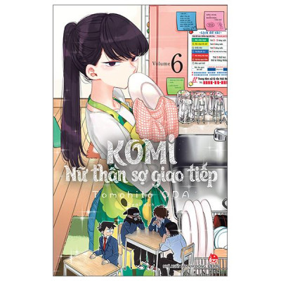Sách - Komi - Nữ Thần Sợ Giao Tiếp - Tập 6 (Tái Bản 2025)