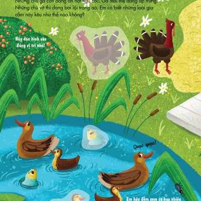 Sách Bóc Dán Thông Minh Luyện Tay Thật Khéo, Luyện Mắt Thật Tinh - Đi Thăm Nông Trại