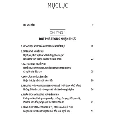 Sách: Tư Duy Nghề Phụ - Thay Đổi Đột Phá Trong Nhận Thức