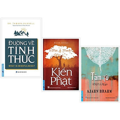 Combo Đường Về Tỉnh Thức + Kiến Phật + Tâm Từ + Bản Quyền