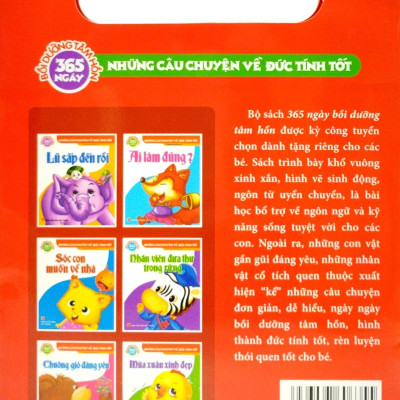 Những Câu Chuyện Về Đức Tính Tốt - 365 Ngày Nuôi Dưỡng Tâm Hồn (Túi 6 Cuốn)