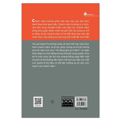 Sách - Chánh Niệm Từng Phút Giây - Bước Chậm Lại Giữ Hiện Tại Trong Ta - Thái Hà Books