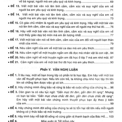 Dàn Bài Tập Làm Văn Lớp 7 (Dùng Chung Cho Các Bộ SGK Mới Hiện Hành) 