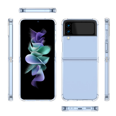 Ốp Lưng PC Trong Suốt Dành Cho Samsung Galaxy Z Flip 4 - Hàng Chính Hãng LEEU DESIGN