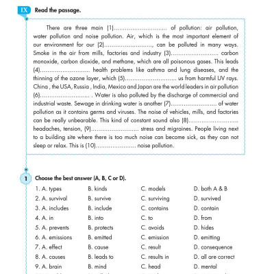 Big 4 Bộ Đề Tự Kiểm Tra 4 Kỹ Năng Nghe - Nói - Đọc - Viết (Cơ Bản Và Nâng Cao) Tiếng Anh Lớp 8 Tập 2