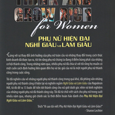 Phụ Nữ Hiện Đại Nghĩ Giàu Và Làm Giàu - Think And Grow Rich For Women - FN