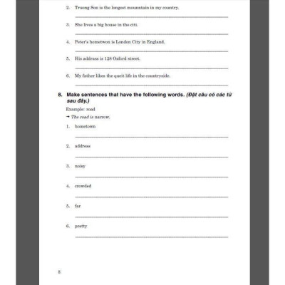 Sách - Bài Tập Từ Vựng Tiếng Anh Lớp 5 - Dùng Chung Các Bộ SGK Hiện Hành - Hồng Ân