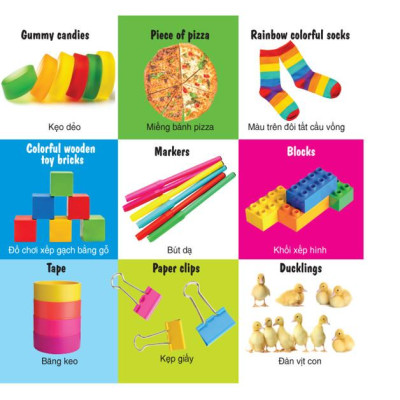 100 Từ Đầu Tiên - Số Đếm - Song Ngữ (VT)