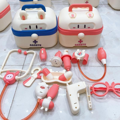 Đồ Chơi Bác Sĩ 14/26/36 Chi Tiết Cho Bé Gái Trai Trẻ Em Nhập Vai Mô Phỏng Thiết Bị Y Tế, Nha Sĩ, Khám Bệnh