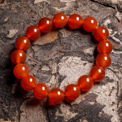 Vòng Tay Đá Mã Não Đỏ