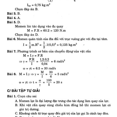 Để Học Tốt Vật Lí Lớp 12