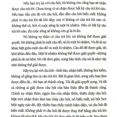 Osho - Định Mệnh Tự Do Và Tâm Linh - Hành Trình Đích Thực Của Cuộc Đời (ĐN)