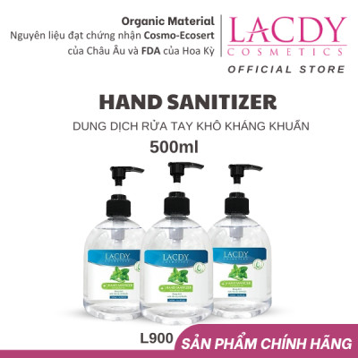 Dung dịch rửa tay khô kháng khuẩn  HAND SANITIZER L900 ( 500ml ) 