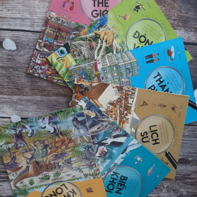 Combo 6 cuốn: Thử Tài Tìm Kiếm