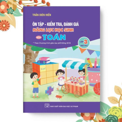 Sách - Combo 4 cuốn Ôn tập - kiểm tra, đánh giá năng lực học sinh môn toán + tiếng việt lớp 3 học kì 1 + 2 (2022)