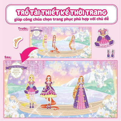 Sách Thời trang Công chúa (4 trang stickers)