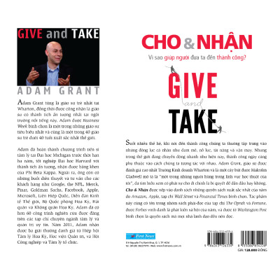 Combo 3 cuốn : Dám Nghĩ Lại + Cho Và Nhận + Tư Duy Ngược Dịch Chuyển Thế Giới (Adam Grant) (FN-MK)