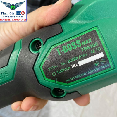 Máy Mài Pin cao cấp TBOSS 21V Không Chổi Than Siêu Khoẻ 