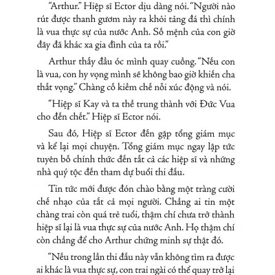Sách Illustrated Classics - Truyện Kinh Điển Minh Họa - Vua Athur