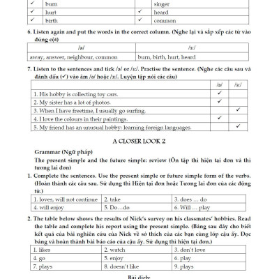 Học Tốt Tiếng Anh 7