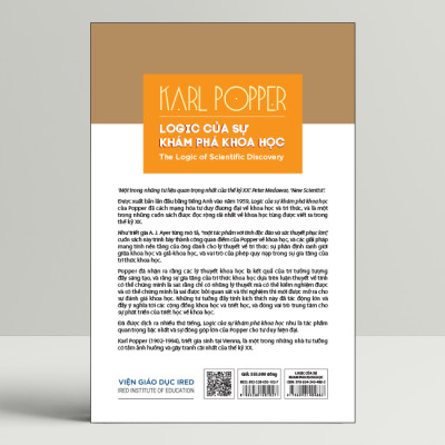Logic Của Sự Khám Phá Khoa Học (The Logic of Scientific Discovery) - Karl Popper - IRED Books