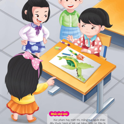 Sách Kỹ Năng Phòng Tránh Bắt Nạt Và Bạo Lực Học Đường - Mình Không Thích Bị Xúc Phạm