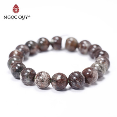  Vòng tay trơn đá thạch anh ưu linh đá sắc size hạt 11mm - Ngọc Quý Gemstones