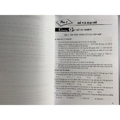 Sách - Bài tập phát triển năng lực Toán 6 tập 1