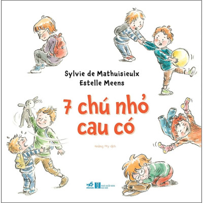 Sách  - Combo 2 Cuốn: Bạch Tuộc Bé Bão + 7 Chú Nhỏ Cau Có + Theo Và Lea Cãi Cọ