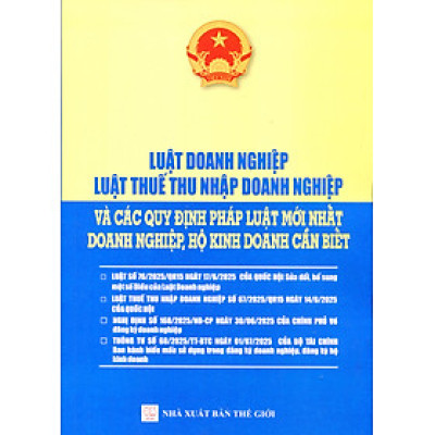 Luật Thuế Thu Nhập Doanh Nghiệp, Luật Thuế Giá Trị Gia Tăng, Luật Thuế Thu Nhập Cá Nhân, Luật Thuế Tiêu Thụ Đặc Biệt, Luật Thuế Xuất Khẩu, Thuế Nhập Khẩu Và Các Chính Sách Thuế Mới Nhất