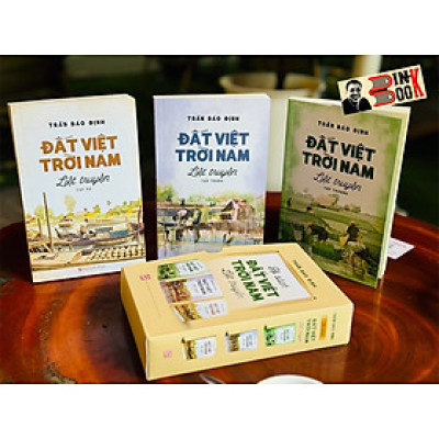 BỘ ĐẤT VIỆT TRỜI NAM LIỆT TRUYỆN (3 tập Thượng, Trung, Hạ) – Trần Bảo Định - Tổng Hợp Tp HCM