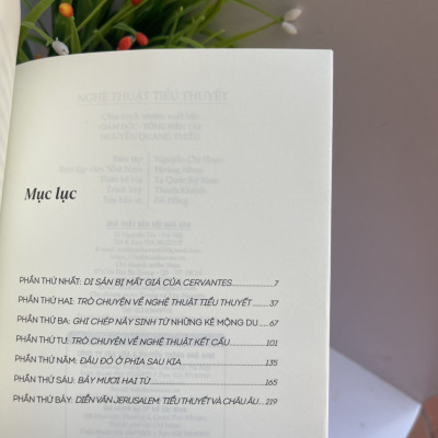 NGHỆ THUẬT TIỂU THUYẾT - Milan Kundera – dịch giả Nguyên Ngọc – Nhã Nam