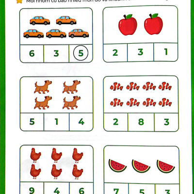 Sách - Làm Tính Nhanh - Học Toán Giỏi - Nhận Biết Số Và Làm Quen Với Các Phép Tính - Bài Tập Toán Học Khai Sáng