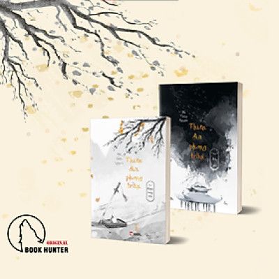 (Trọn bộ 2 quyển, tác giả ký tặng) THIÊN ĐỊA PHONG TRẦN - Tập 1: Khúc Cung Oán; Tập 2: Nổi Gió - Hà Thủy Nguyên – Lyceum – Nxb Phụ Nữ Việt Nam